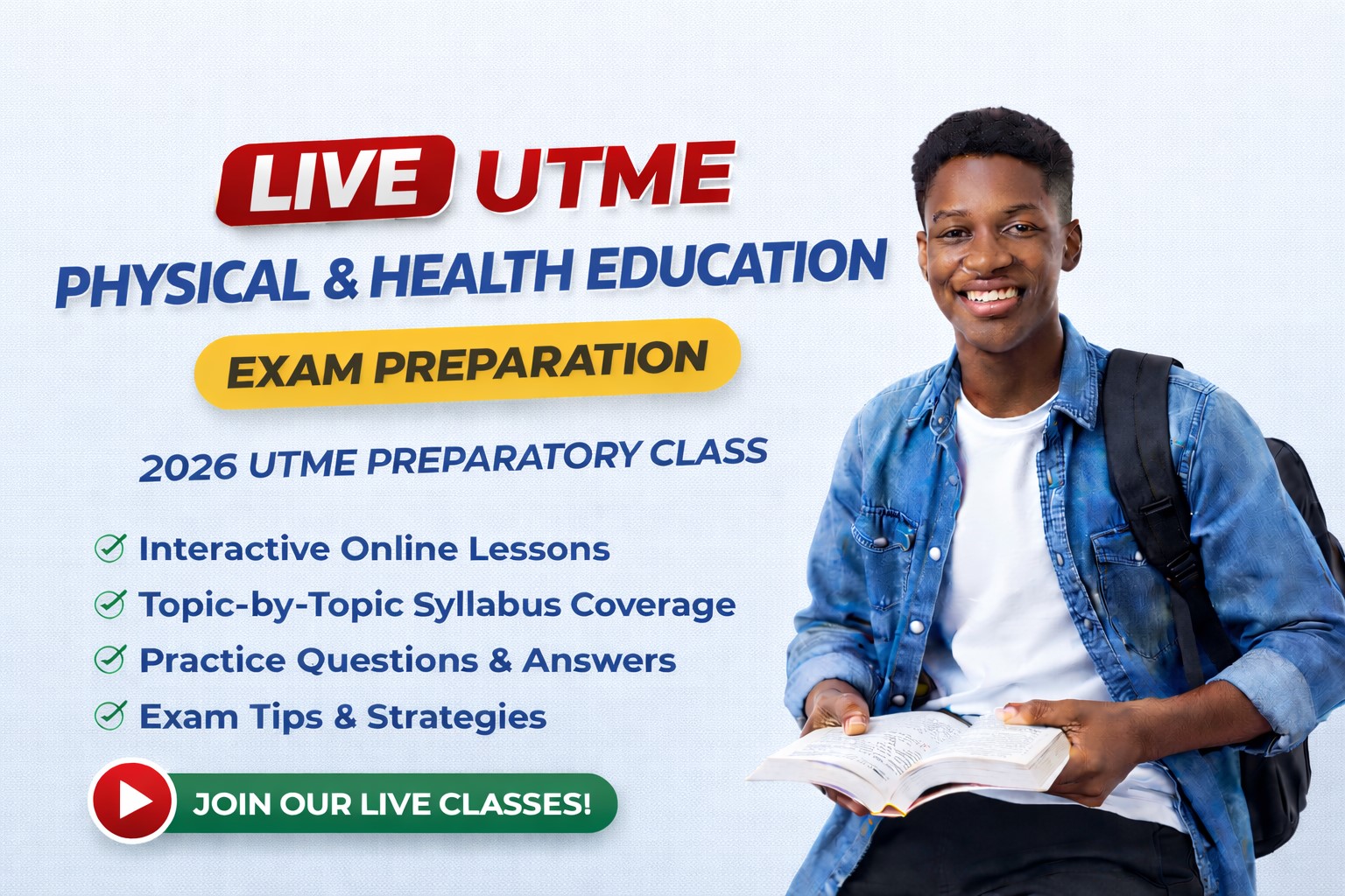 UTME Physical & Health Education Exam Preparation 2026
