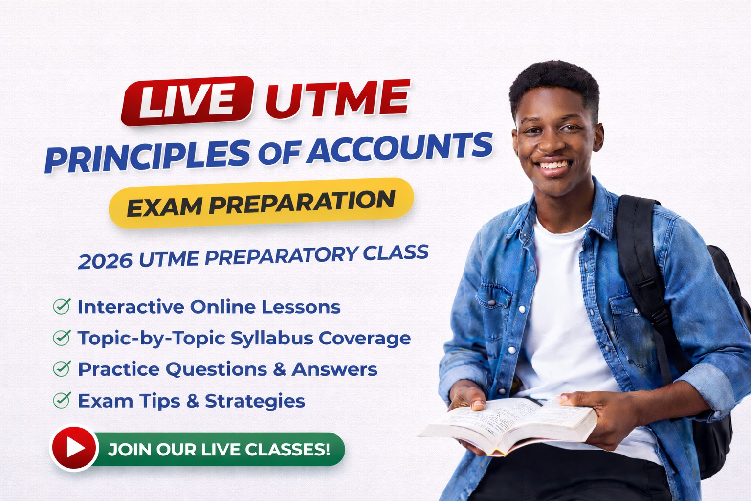UTME Principles of Accounts Exam Preparation 2026