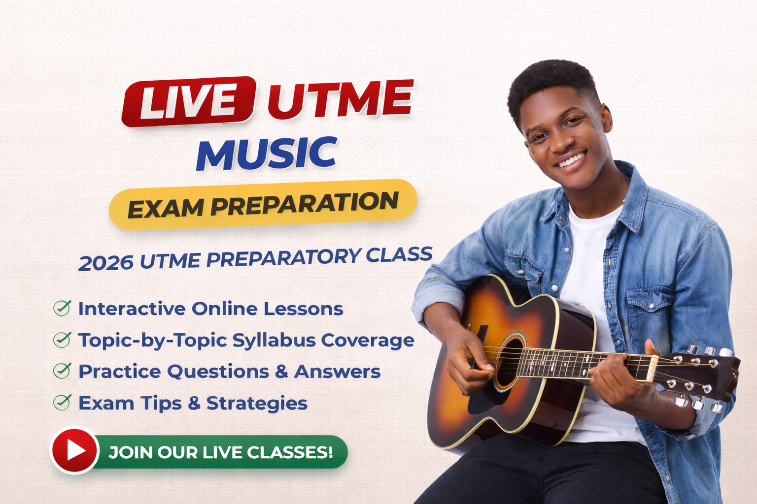 UTME Music Exam Preparation 2026